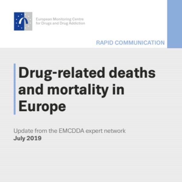 Décès liés à la drogue et mortalité en Europe : compte rendu du réseau d’experts de l’OEDT 2019
