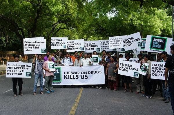 Support. Don’t Punish: A day of action in New Delhi for decriminalisation of drug use