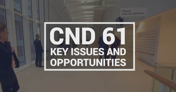 CND 61: Key issues and opportunities
