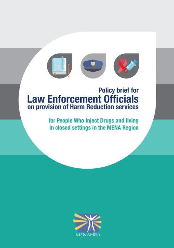 Policy brief for law enforcement officials on the provision of harm reduction services