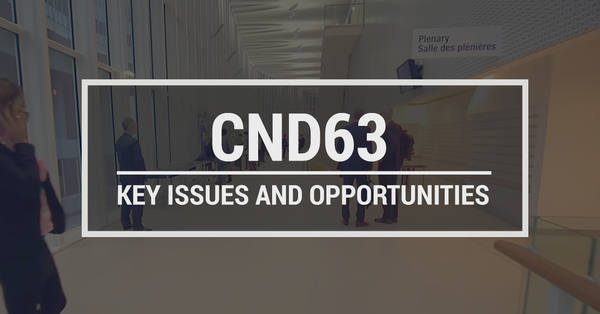 CND 63: Key issues and opportunities