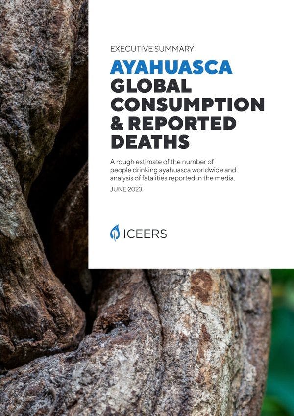 Ayahuasca, global consumption & reported deaths in the media