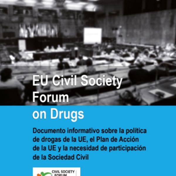 Foro de la Sociedad civil de la UE sobre Drogas: Informe 2018