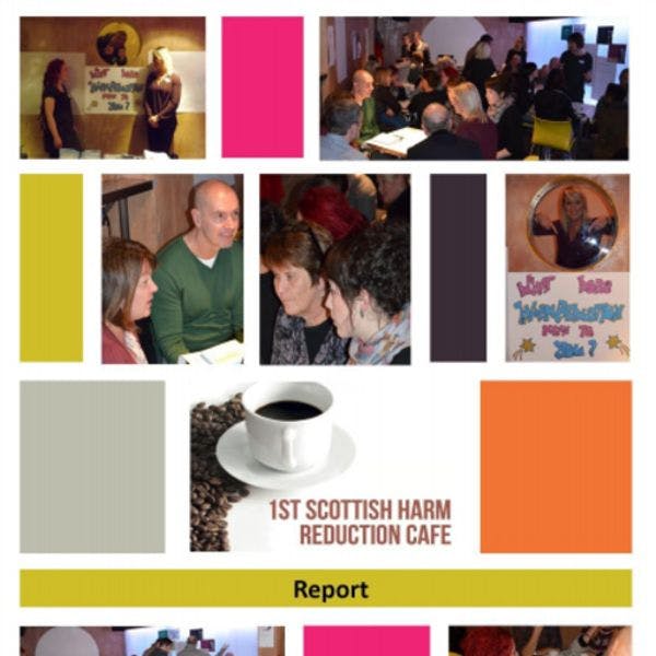 1st Scottish Harm reduction cafe report