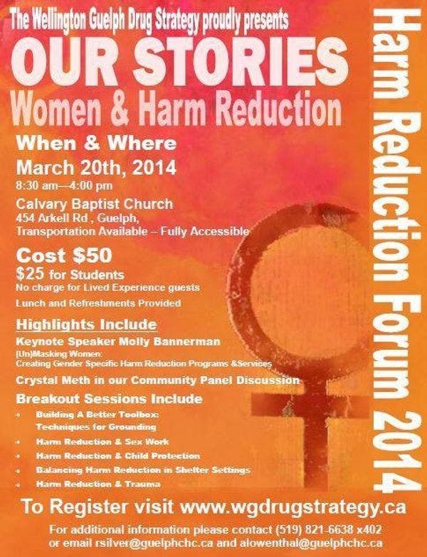 Our stories: Women and harm reduction