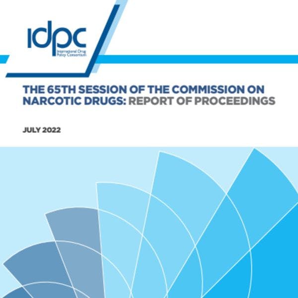 The 65th session of the Commission on Narcotic Drugs: Report of proceedings