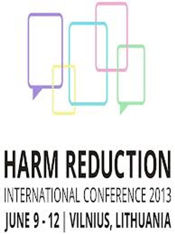 International Harm Reduction Conference 2013