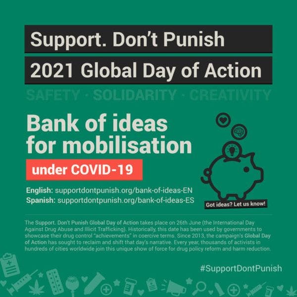 Soutenez Ne Punissez Pas : Journée d'action mondiale de 2021