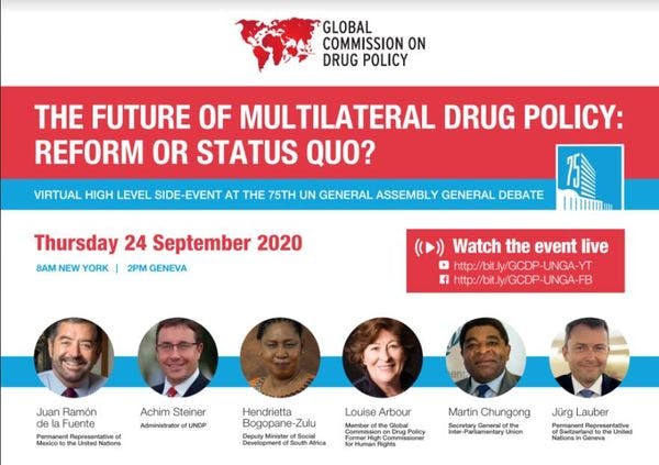 The future of multilateral drug policy: Reform or status quo? - UNGA side event