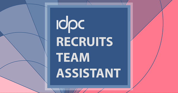 IDPC recruits Team Assistant