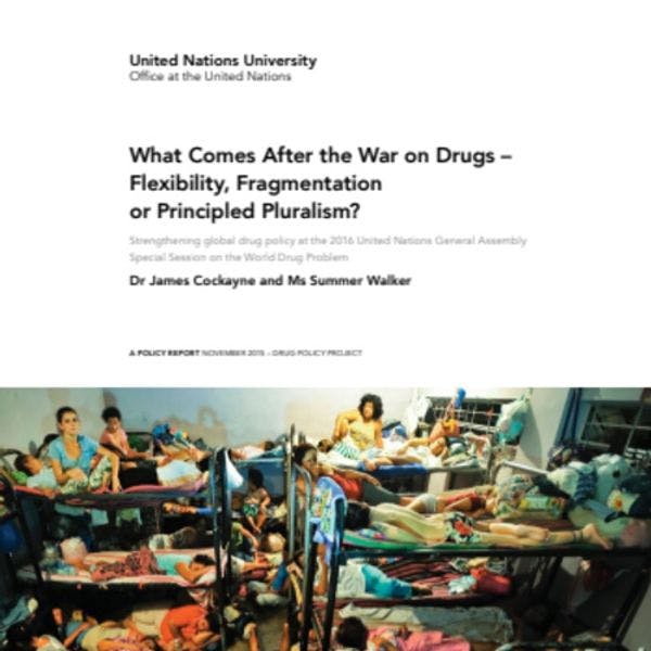 Lancement du rapport de l'UNU: Qu'arrivera-t-il après la guerre contre les drogues?