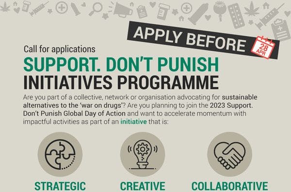 Support. Don’t Punish Initiatives programme - Call for expressions of interest