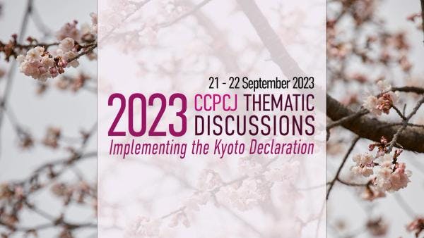 CCPCJ thematic discussions on the implementation of the Kyoto Declaration