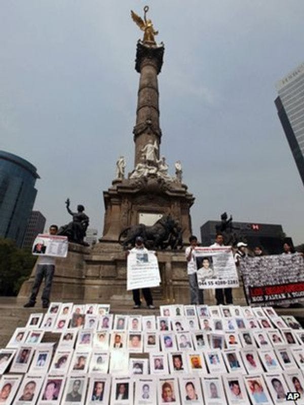 Amnesty International: Mexico 'failing to tackle disappearances'