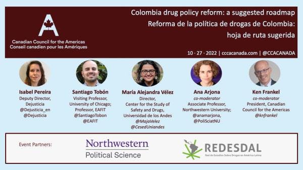 Reforma de la política de drogas de Colombia: hoja de ruta sugerida