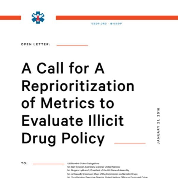  A call for a reprioritisation of metrics to evaluate illicit drug policy
