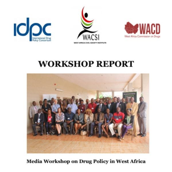 Formación en materia de políticas sobre drogas en el África occidental para los medios
