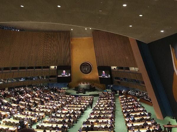 Consensus crumbling: report from the UN general assembly special session on drugs