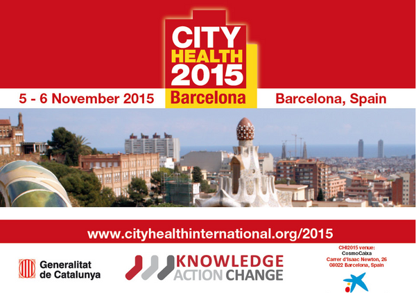 Conférence City Health à Barcelone