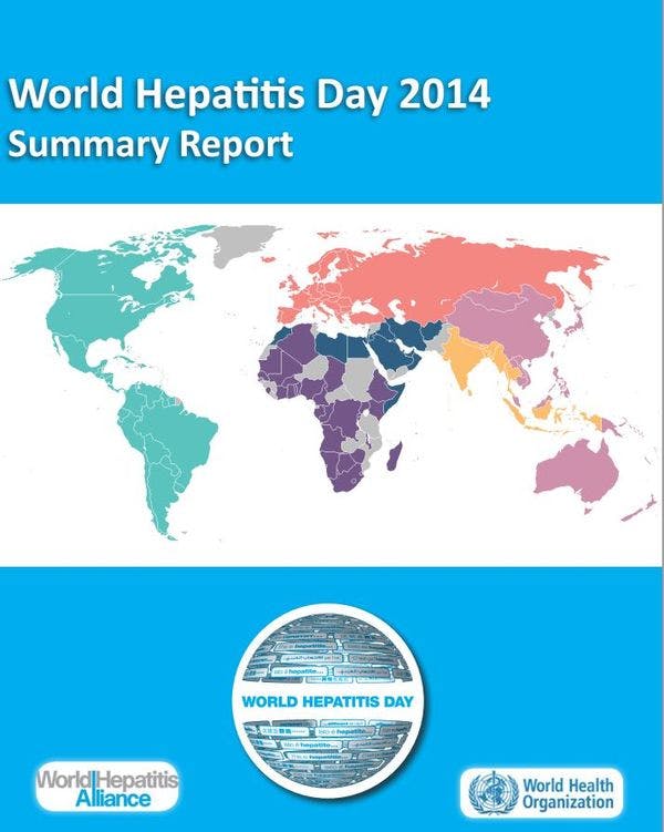 Rapport de la Journée mondiale contre l’hépatite 2014