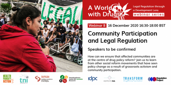 Community participation and the legal regulation of drugs