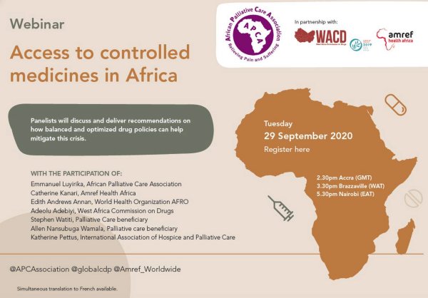 Access to controlled medicines in Africa