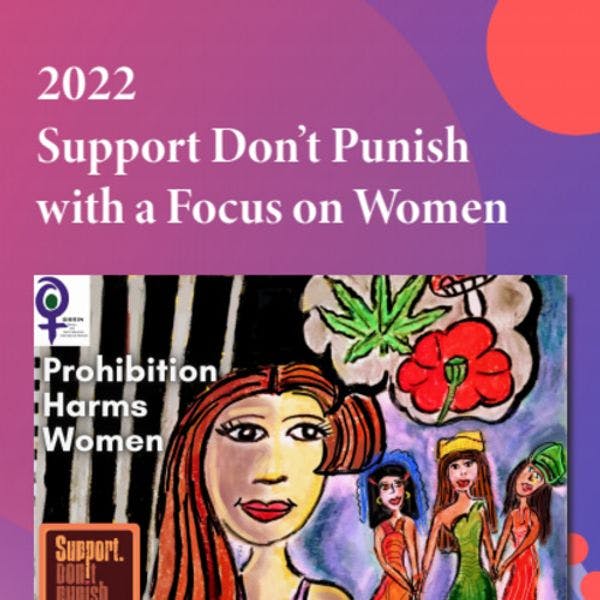 Soutenez. Ne Punissez Pas 2022 - Mobilisations avec un accent sur les femmes.
