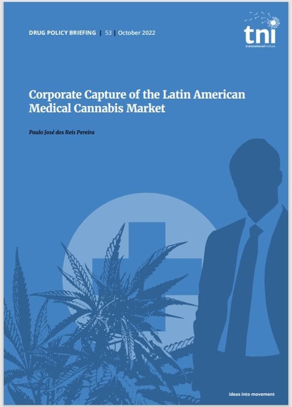 Captura corporativa del mercado latinoamericano de cannabis medicinal