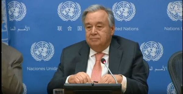 El Secretario General de la ONU debate la despenalización en Portugal