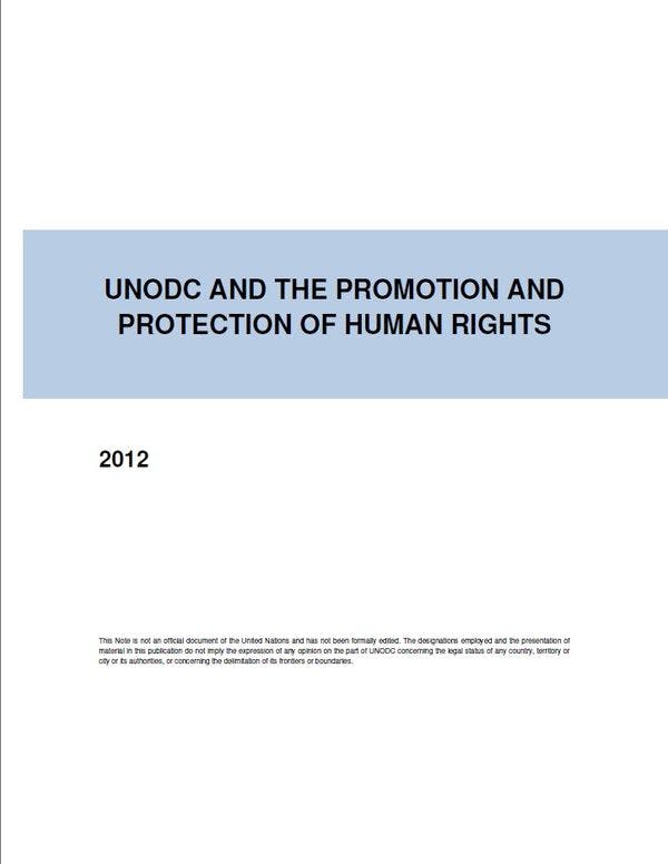 UNODC intensifies focus on human rights