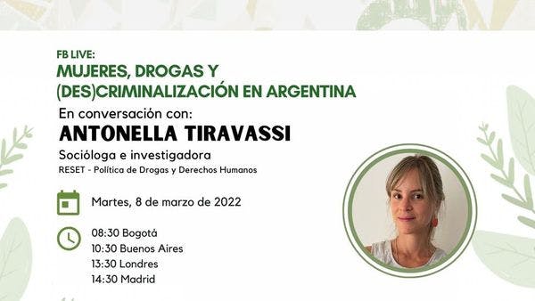 Facebook Live: Mujeres, drogas y (des)criminalización en Argentina