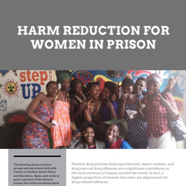 Reducción de daños para mujeres en prisiones