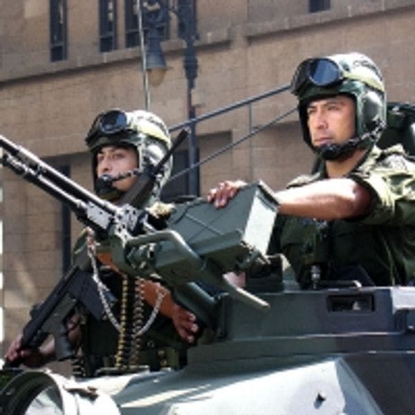 La nueva fuerza de policía militar de México