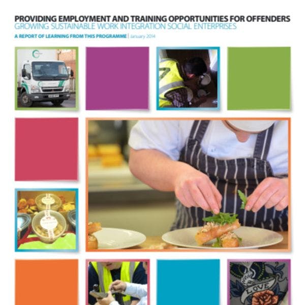 Providing employment and training opportunities for offenders: Growing sustainable work integration social enterprises