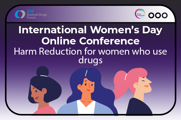 Conferencia virtual por el Día Internacional de la Mujer: Reducción de daños para mujeres que consumen drogas 