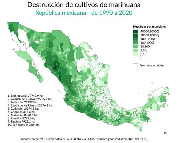 Presenta MUCD micrositio de datos abiertos sobre acciones antidrogas en México