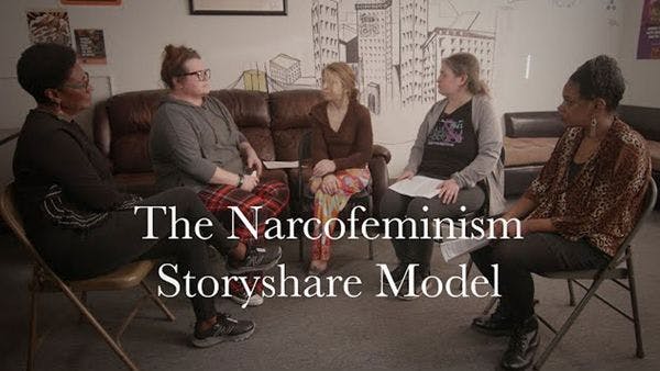 The narcofeminism storyshare model