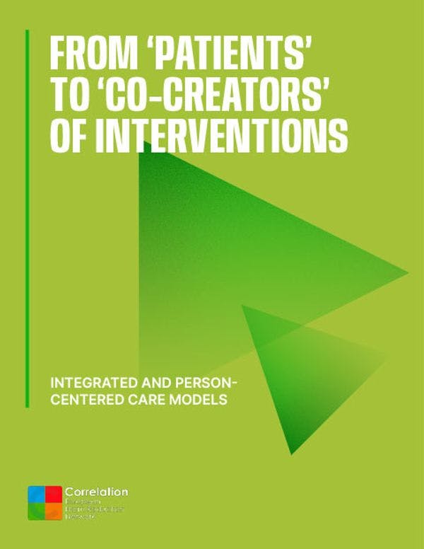 De "pacientes" a “participantes en la creación" de intervenciones: Modelos de atención integrados y centrados en las personas