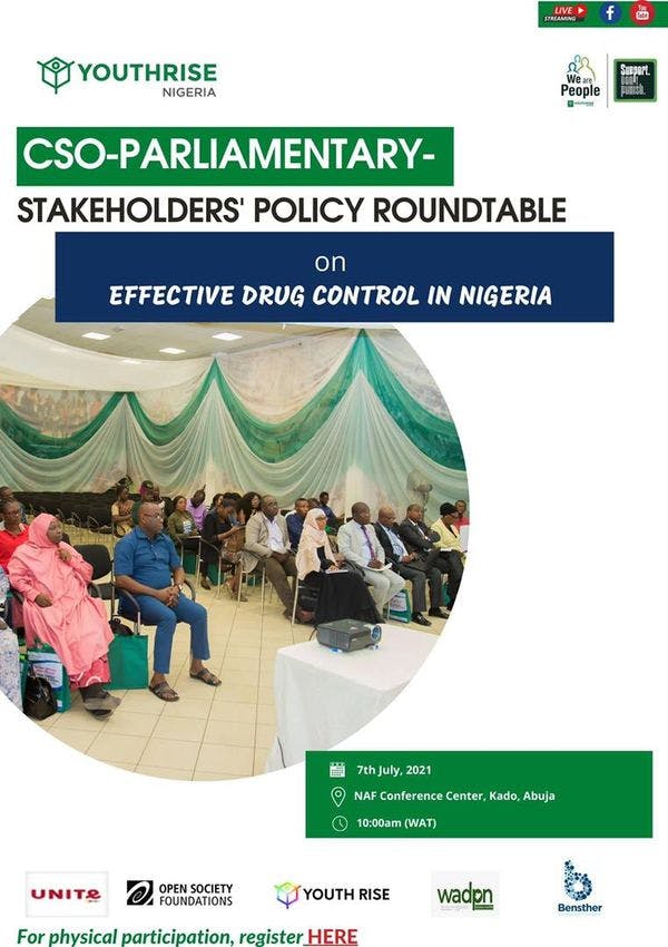 Parliamentary dialogue on effective drug control in Nigeria