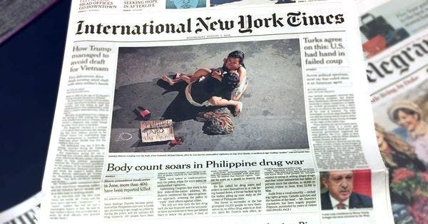 Indignación global pone en relieve las ejecuciones extrajudiciales de la guerra contra las drogas en Filipinas