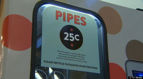 14p crack pipe vending machines will 'curb spread of HIV & hepatitis C'