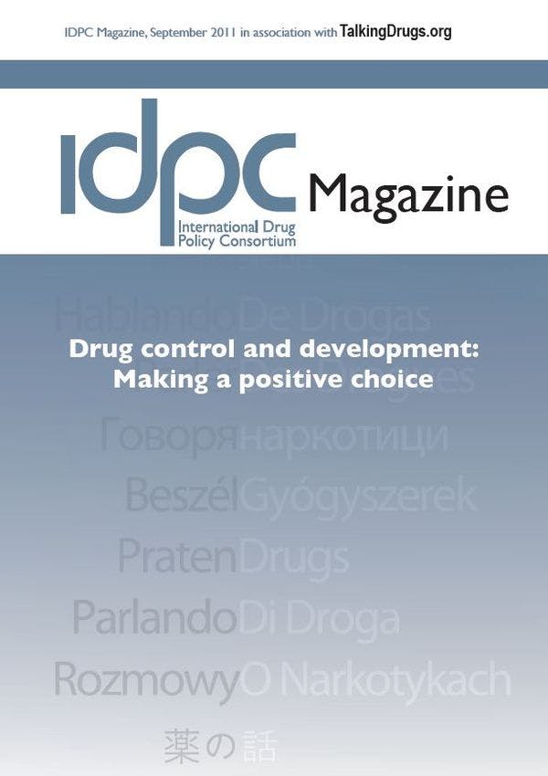 Revista del IDPC – Fiscalización de drogas y desarrollo  