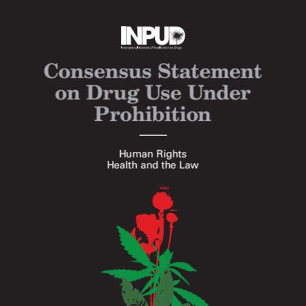 INPUD Consensus Statement on drug use under prohibition - Human rights, health, and the law