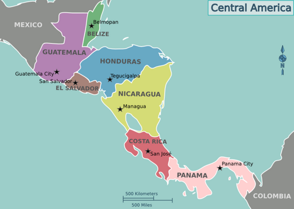 Centroamérica, la víctima "colateral" de la guerra contra el narcotráfico en México