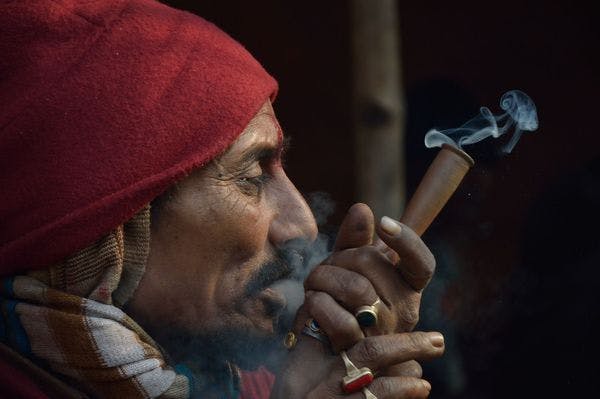 How did marijuana become illegal in India?