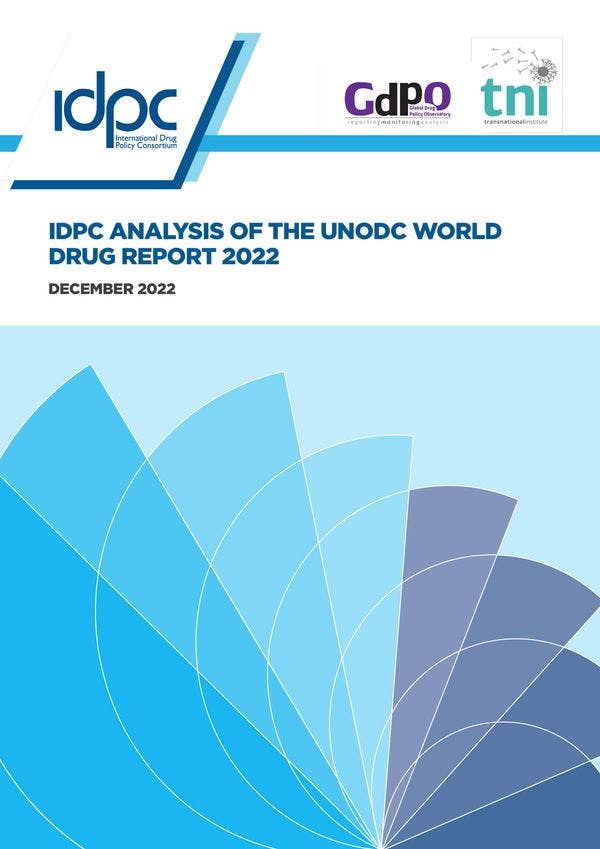 Réponse de l'IDPC au rapport mondial sur les drogue de 2022 de l'UNODC