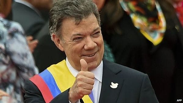 Colombian President Santos backs medical marijuana use