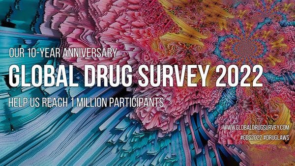 Global Drugs Survey 2022 launched - Drug policy and the law: understanding your views and experiences