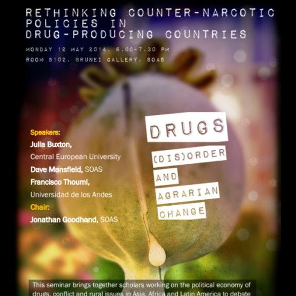 Rethinking counter-narcotic policies in drug-producing countries