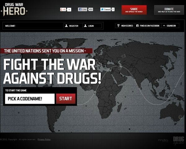 Drug War Hero - The Computer Game!